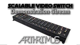 Scalable Video Switch: The Ultimate Retro Game Switching Solution! - Demonstration Stream