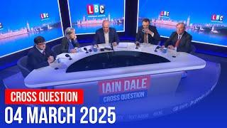 Cross Question with Iain Dale 04/03 | Watch Again