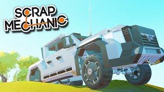 ЛУЧШАЯ ВНЕДОРОЖНАЯ ПОДВЕСКА - SOM УЖЕ НЕ ЛУЧШИЙ? | SCRAP MECHANIC