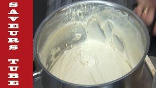 How to make "Bechamel = White Sauce" with The French Baker  TV Chef Julien from Saveurs