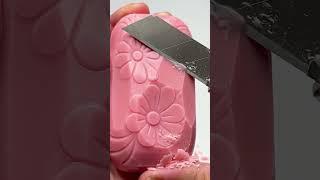 Pink Soap Petals ASMR Carving 