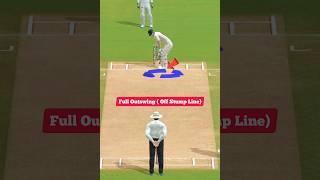 Test Match Bowling Trick  Work  Real Cricket 24 #shorts