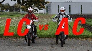 Beta RR 125 LC vs AC | The BATTLE | (+Yamaha WR & Honda CRM) | X-Racing