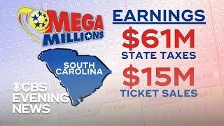 Mega Millions winning ticket sold in South Carolina