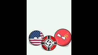 Наказание Германии #countryballs #ww2rebuilder #history #geographythroughmaps   #memes #subscribe