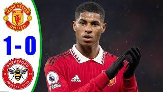 Manchester United vs Brentford 1 0  - All Goals & Highlights 2023 HD