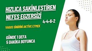 4-4-6-2 Nefes Tekniği - Hızlıca Sakinleştiren Nefes Egzersizi