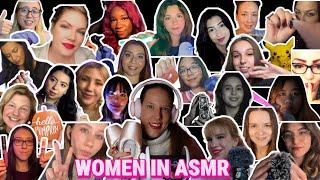 WOMEN IN ASMR - 31 Female ASMRtists (+2 HOURS!)