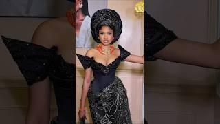 Nigerian Wedding Dress #asoebi #owambe #fashion #love #shorts #africanwear #bridal #risk #wedding