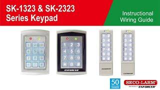 SK-1323 and SK-2323 Series Keypad – Wiring Guide