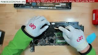 AORUS 15G WB RX5G laptop charge port power jack repair fix charging connector replacement