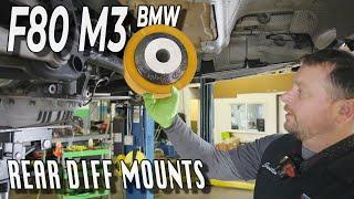 BMW F80 M3 Rear Differential Mounts - Replacing & Upgrading