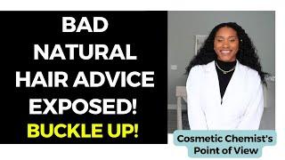 Bad Natural Hair Advice EXPOSED! Common Mistakes to Avoid!