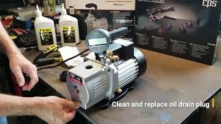 CPS Products Tech Tips: Vacuum Pump Oil Change Out