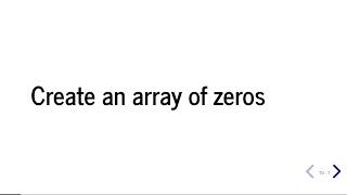 How to Create NumPy array Containing all Zeros | Creating a NumPy array of Zeros