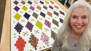 "APPLE JACK" QUILT MAKING AT JORDAN FABRICS!