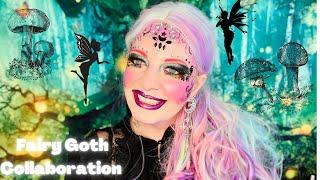 Fairy ‍️ Goth Collaboration| Full Face Makeup Tutorial| Allismagicalinsights