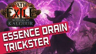 ESSENCE DRAIN OF DESPERATION TRICKSTER Build Guide [POE 3.25]