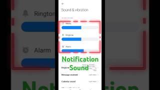 Notification Sound Nahi Aa Raha Hai || How To On Notification Sound. #shorts