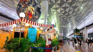 Walking around Bustling Year-End in Soekarno-Hatta International Airport, Jakarta (2024) || 4K