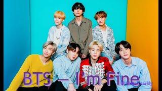 Перевод песни BTS — I’m Fine на русский