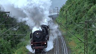 001 180-9 und E10 228 an einem Zug: Der DBK Bodensee-Express am 25.08.2024