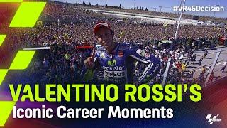 Valentino Rossi's iconic moments 