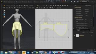 Варианты создания юбок в Marvelous Designer для THE SIMS 4