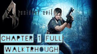 RESIDENT EVIL 4 PROFESSIONAL CHAPTER 1 FULL WALKTHROUGH 4K GAMEPLAY