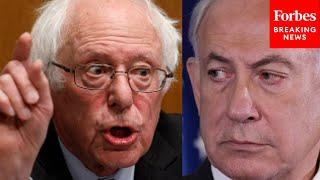 Bernie Sanders Torches 'Extremist' Netanyahu For Waging 'All-Out War Against The Palestinian People'