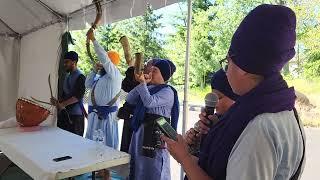 #Nagara #Camp Gurmat Camp Seattle Khalsa Ji