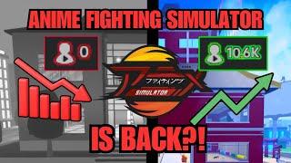 Anime fighting simulator is BACK!! (well kinda)