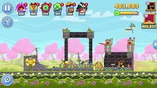 Angry Birds Friends Level 10 Tournament 1382 three stars NO POWER-UP walkthrough 2024-04-15