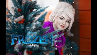 Elsa Coronation. Frozen cosplay performance. AniMatrix 2019