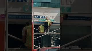 Professional 3D Letter Signboard Installation #3dletters #signagedesign #ledsignage #acrylicletters