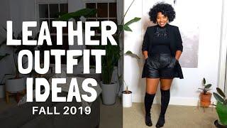 Leather Outfit Ideas | Autumn 2020