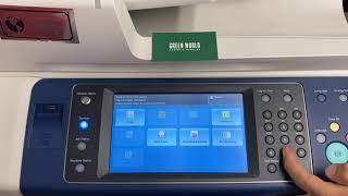 Xerox WorkCentre 75xx 78xx Series Fuser Counter Reset Tutorial