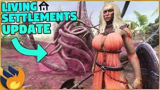 Living Settlements IS HERE! New Companions! - The AGE OF HEROES | Conan Exiles |