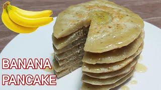 RESEP PANCAKE PISANG TEFLON  MUDAH TAKARAN SENDOK