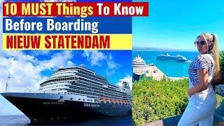 Holland America Nieuw Statendam (Features And Overview)