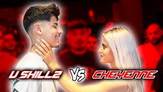 V_SKILLZ vs. CHEYENNE (YOUTUBER BATTLE) Big Difference 