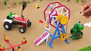 top most diy tractor videos of ferris wheel , truck , home pipe science project @sanocreator