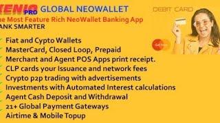 Complete Wallet, Bank & Crypto P2P Exchange With MeetsPro Global Neowallet Debit Cards Script | 2022