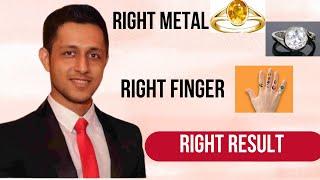 Right Finger and Metal for Each Gemstone | Astrologer Vaibhav Bhardwaj