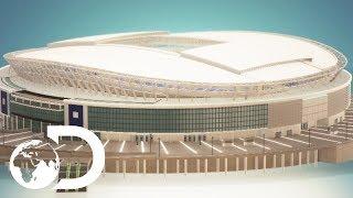 How To Build A Football Stadium | How To Build Everything