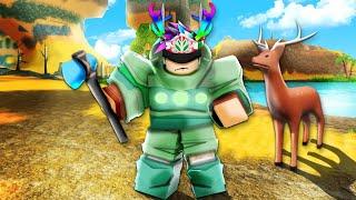 GRINDING For Fhe *FIRST* Armor Set! (Roblox Stranded)