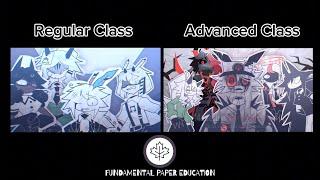 Basics in Behavior | Regular Class vs Advanced Class comparison | Fundamental Paper Education