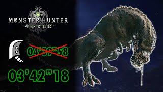 MHW | Deviljho 03'42"18 Great Sword Solo