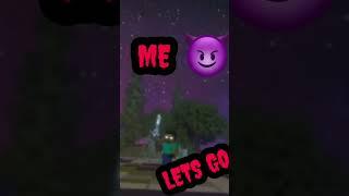 HEROBRAIN VS MINECRAFT  ALL ENTITIES #minecraft #gaming #gamer #herobrine #null #trending #shorts