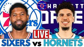 Sixers vs Hornets Live Play-By-Play